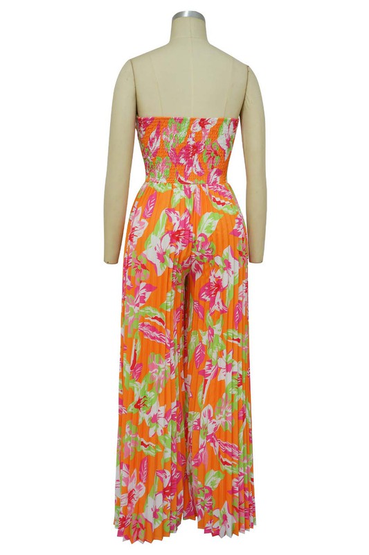 Bandeau style jumpsuit